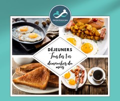 Déjeuners mensuel au Club des 50 ans +