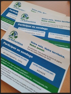 LA MRC SONDE SES CITOYENS ET CITOYENNES