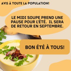 Le midi soupe